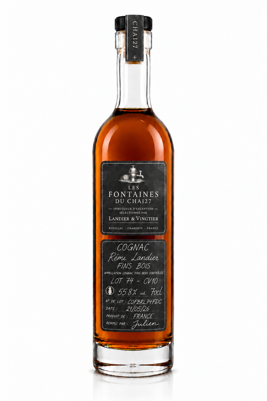 Cognac Fins Bois Lot 74 – Les Fontaines du Chai27